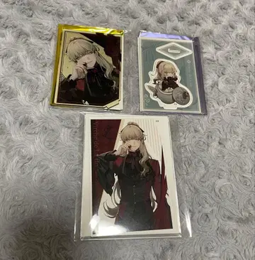 오토메이트 종언의 빌슈 류카 발렌타인 아크릴 스탠드 아크릴 블록