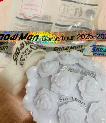 Snow Man 응원봉 Snow World 스타디움+덤