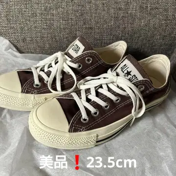 컨버스 ALL STAR 브라운 로우컷 스니커즈 23.5cm