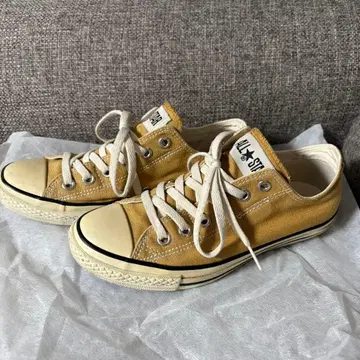 컨버스 ALL STAR 스니커즈 로우컷 머스타드 23.5cm