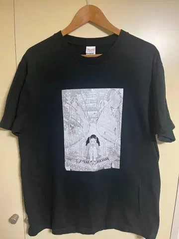 이름 연락 한정판 T셔츠 L