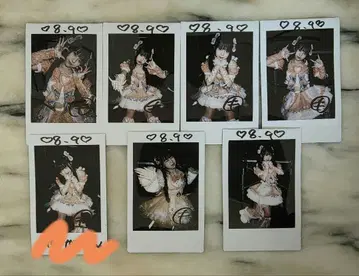 모치즈키 모모 첫 오사카 단독 폴라로이드 7장 세트