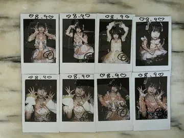 모치즈키 모모 첫 오사카 단독 폴라로이드 8장 세트