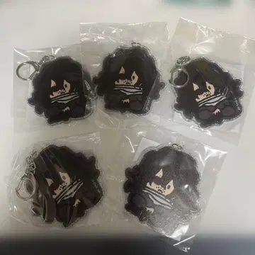 캐릭터 아크릴 키링 5개 세트