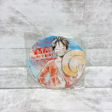 도쿄 원피스 타워 한정판 벌스데이 캔뱃지 2019 루피 원피스