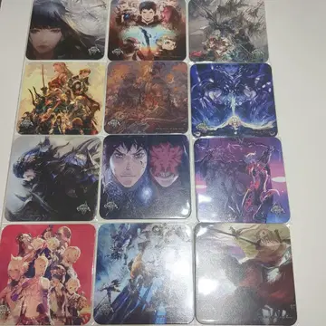 FF14 ff14 에오카페 에오르제아 카페 패치 아트 12장 세트 C