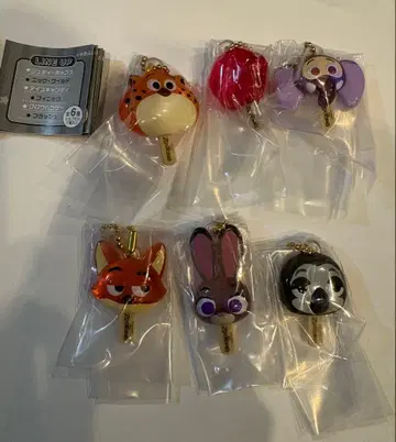 주토피아 아이스캔디 참 전 6종 세트