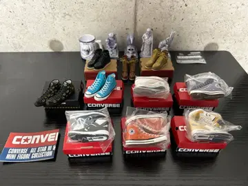 네이버후드 가챠 컴프 제품 + 컨버스 스니커즈 가챠 컴프 제품 세트