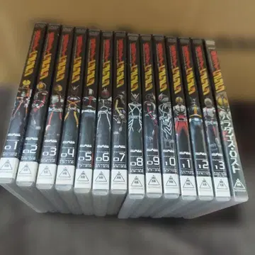 가면라이더 555 DVD 전 13권 세트 극장판 포함