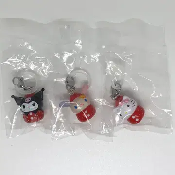 딸기 메지루시 액세서리 3점