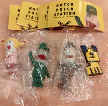 새상품 정품 해치포치 스테이션 피규어 컬렉션 전 4종 컴플리트