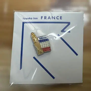 [ 새상품 미개봉 익명 ] 토요코인 지역 핀 배지 GENKI 해외 프랑스