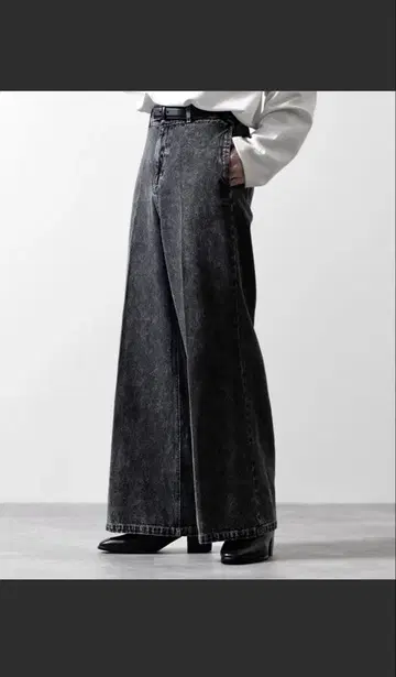 [ CLEL ] 빈티지 디자인 플레어 데님 팬츠