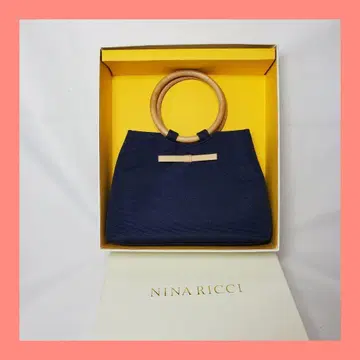 [ 미사용 ] NINA RICCI 네이비 미니 파우치 박스 포함