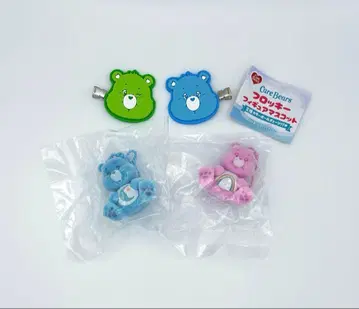 케어 베어 플로키 피규어 마스코트 헤어 클립