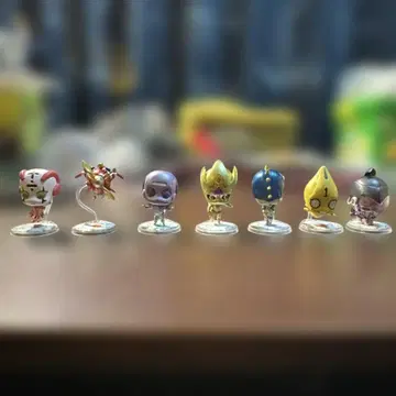 죠죠 스탠드 컬렉션 부챠라티 팀 7체 세트