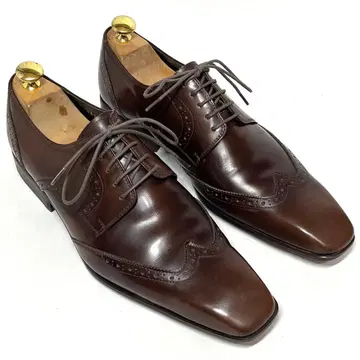 P.S.F.A 퍼펙트 수트 팩토리 윙팁 25.5 가죽 신발