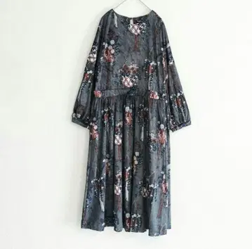 2020AW marble SUD 벨로아 플랜 원피스