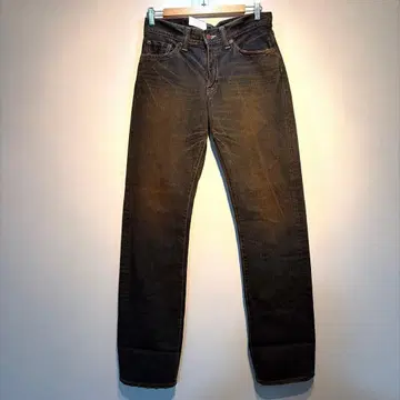 새상품 BIG JOHN 빅존 스트레이트 데님 다크 블루