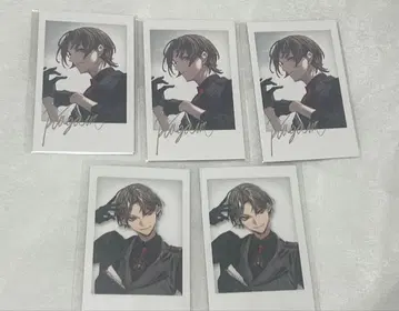 니지산지 카가미 하야토 폴라로이드풍 카드