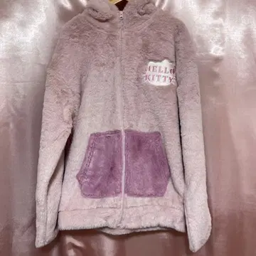 헬로키티 플리스 후드티
