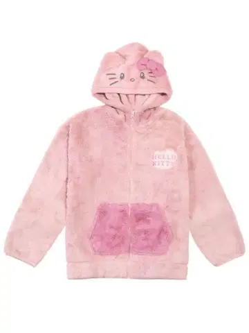 헬로키티 보아 후드티