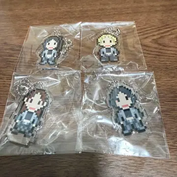 ExWHYZ 가챠 픽셀 아크릴 키링 세트