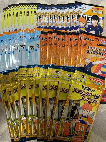 하이큐 클리어 카드 컬렉션