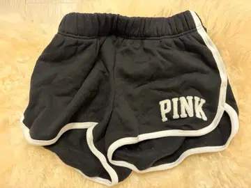 PINK 숏팬츠 S 블랙