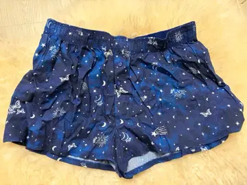 PINK 별과 달 프린트 숏팬츠 S 사이즈