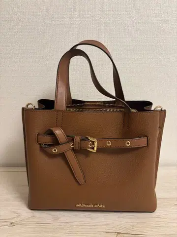 MICHAEL KORS 브라운 핸드백