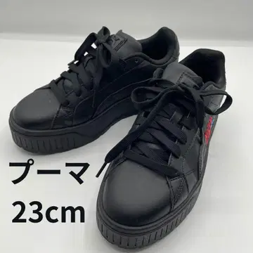 PUMA 푸마 카르멘2 통굽 스니커즈 블랙 23cm