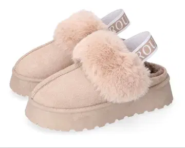 셀루안 무스탕 샌들 윈터 샌들