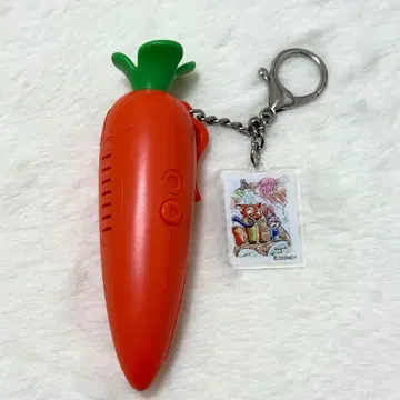 주토피아 키체인 당근 녹음 기능 포함