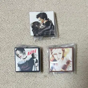 NANA CD풍 아크릴 참 가챠 나나&렌 오사키 나나 혼죠 렌 3점