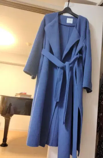 Spick & Span 벨트 부착 롱 코트