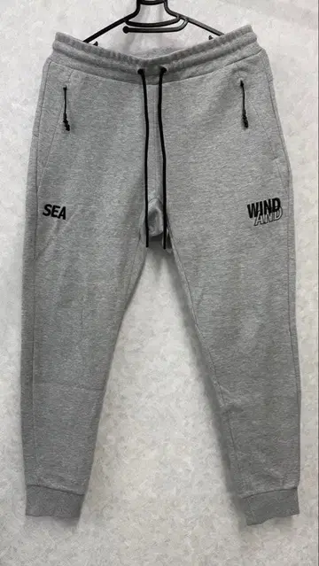 WIND AND SEA 그레이 조거 팬츠 S 사이즈