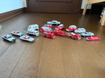 헤이세이 레트로 소방차 구급차 절판