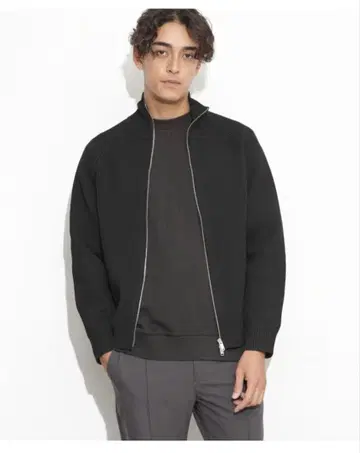 나노 유니버스 테크 드라이버 니트 블루종 블랙 L 사이즈