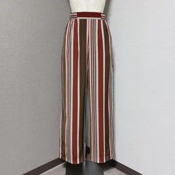 마우지 스트라이프 이지 팬츠 벽돌