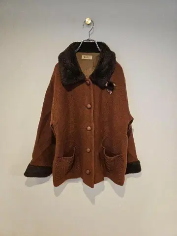 반틴 BANTIN 니트 자켓 브라운