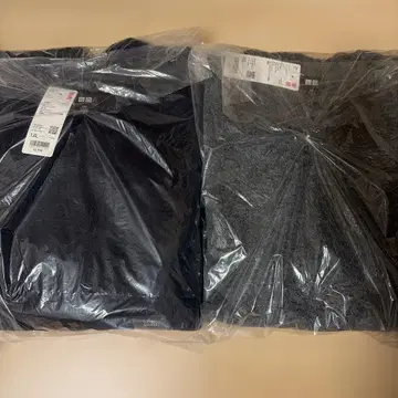 UNIQLO 수플레얀 크루넥 스웨터 2개