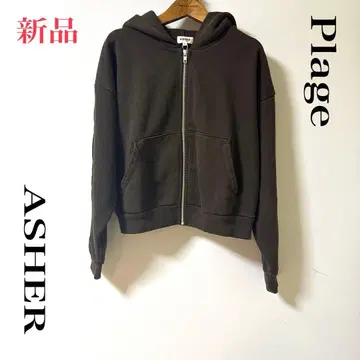 Plage ASHER/아셰 로지 집 후드티