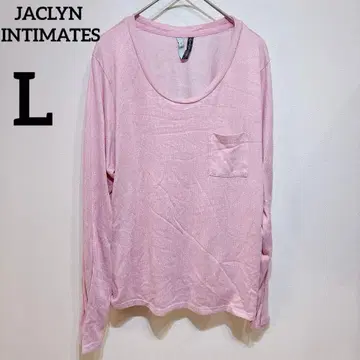 JACLYN INTIMATES [ L ] 핑크 긴팔 티셔츠