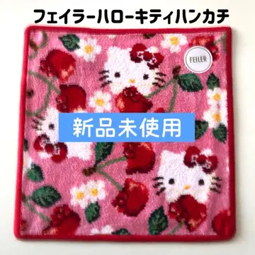 페이러 헬로키티 체리 손수건 산리오 대지 없음