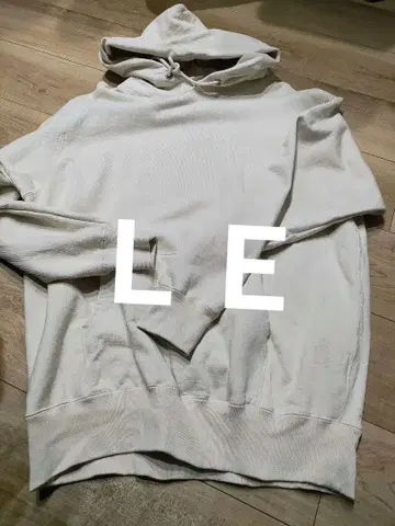 엘이 사이즈 2 후드티 면 100