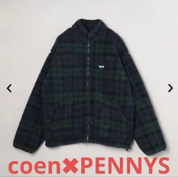 Penneys 별주 보아 지퍼 블루종