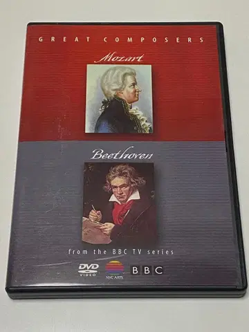 위대한 작곡가들 모차르트 베토벤의 생애 2장 세트