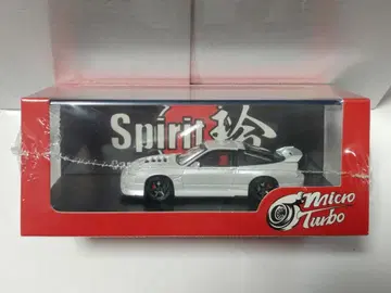 Micro Turbo 1/64 닛산 180SX 스피릿 레이 화이트
