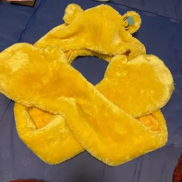 디즈니 팬 캡 머플러 푸우